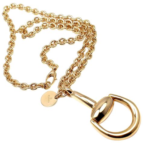 horsebit gucci necklace|Gucci Horsebit ring.